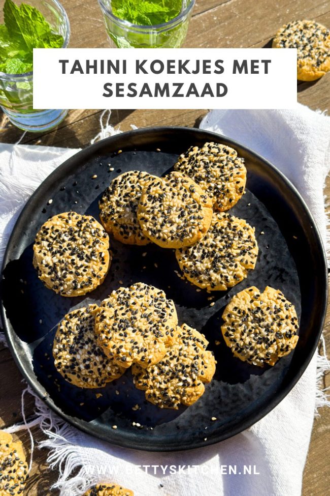 tahini koekjes met sesamzaad © bettyskitchen.nl