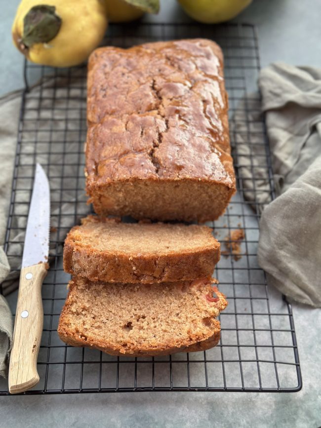 recept kweepeer cake met pumpkin spice kruiden © bettyskitchen.nl